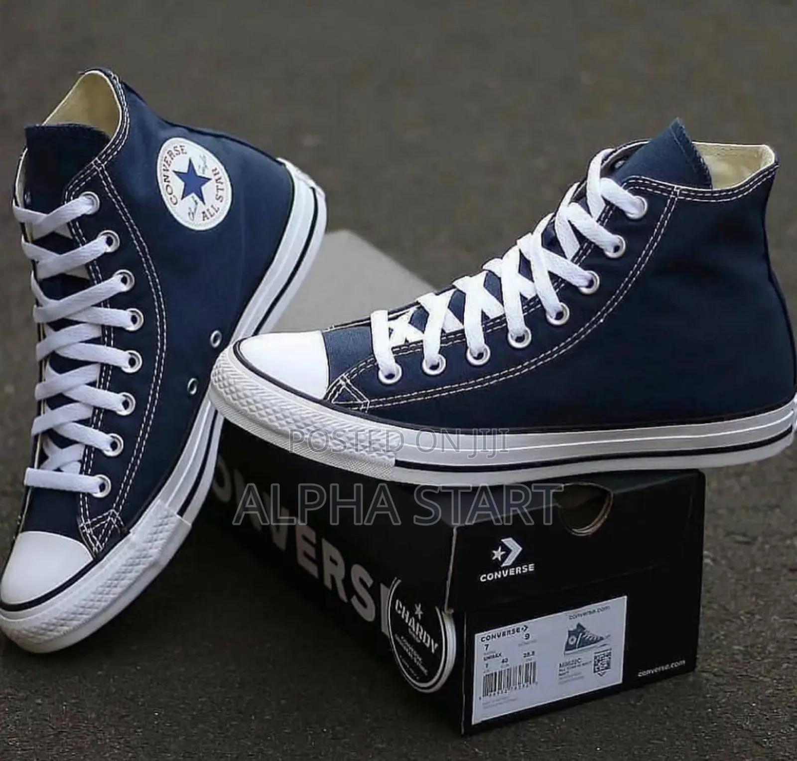 Converse All Star Chuck Taylor Hi Top #ሸራ ‘Black Shoes