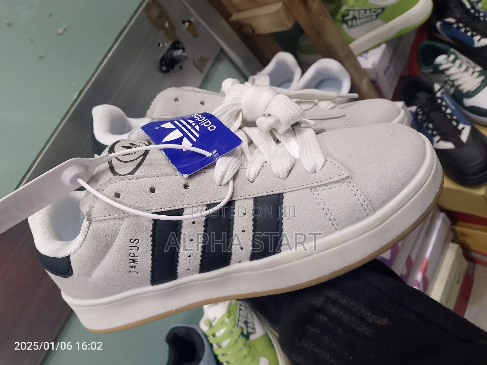 Adidas Campus High Quality Shoes Gray Ather Col 