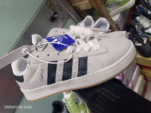 Adidas Campus High Quality Shoes Gray Ather Col 