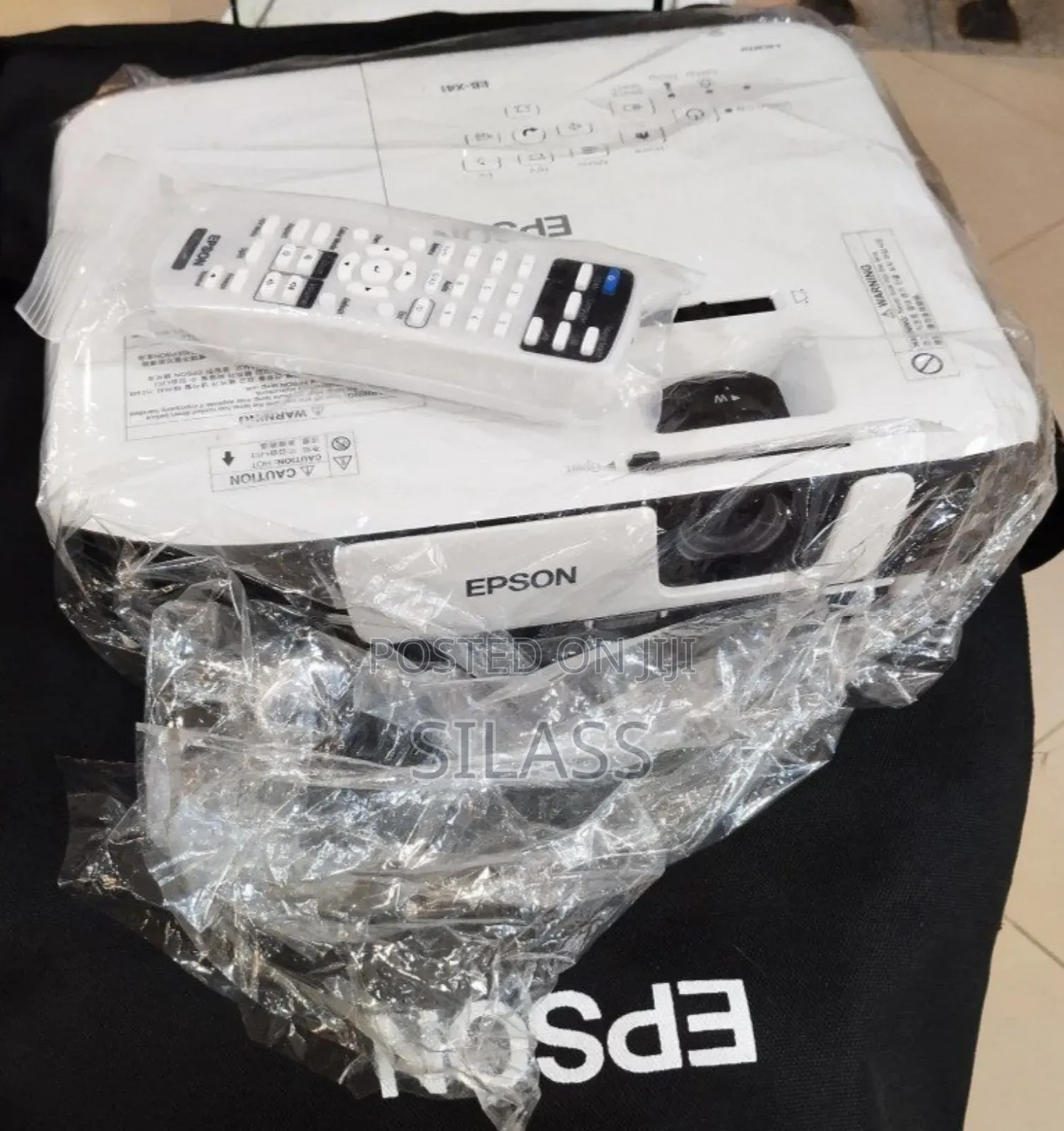 Epson Projector With Bag and Remote Model Name: EB-X41