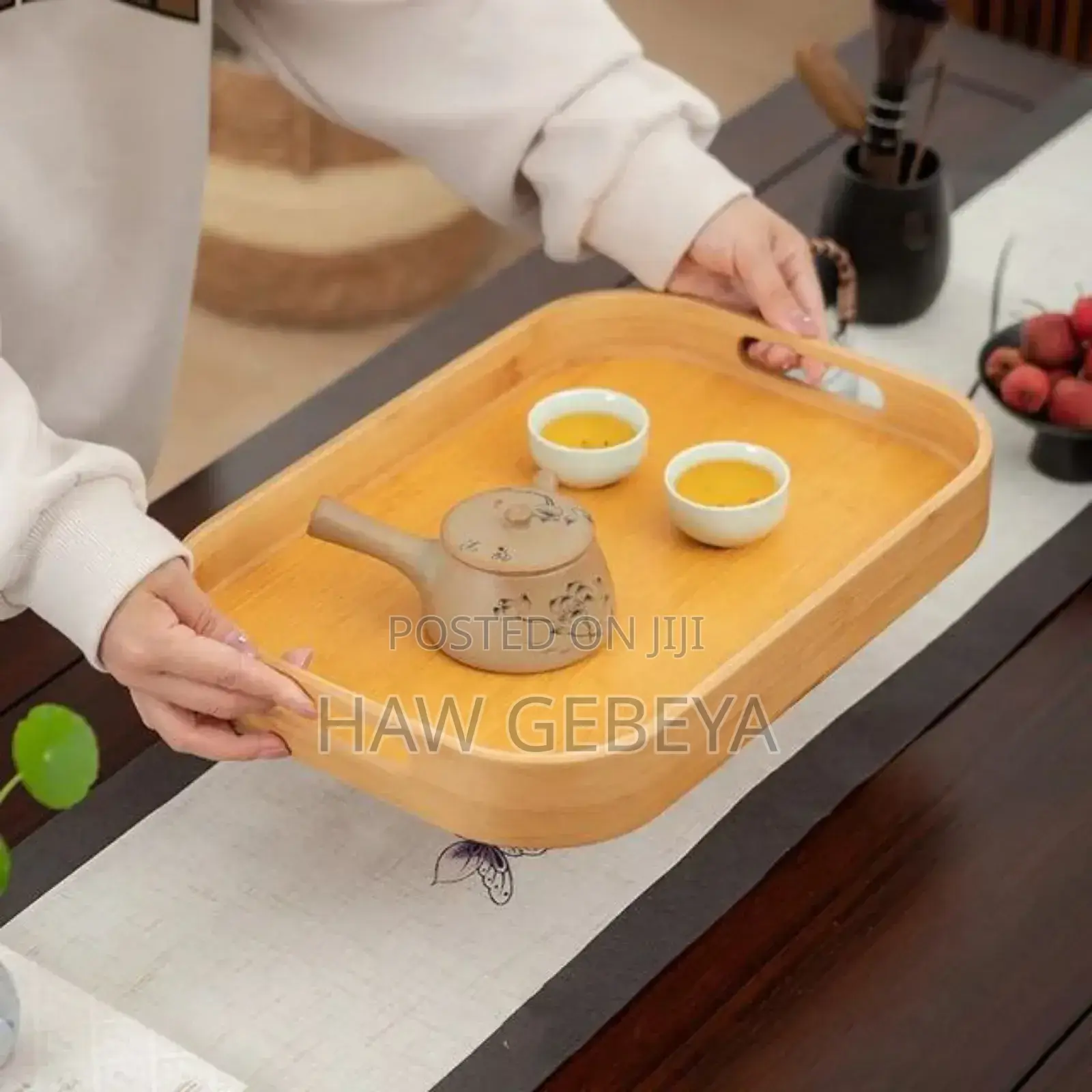 Bamboo Pallet Serving Tray