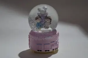 Photo - Crystal Ball Music Box Romantic Couple Birthday/