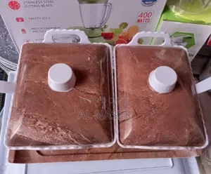 ማይካ ባለ2 የወጥና የሩዝ ማቅረቢያ