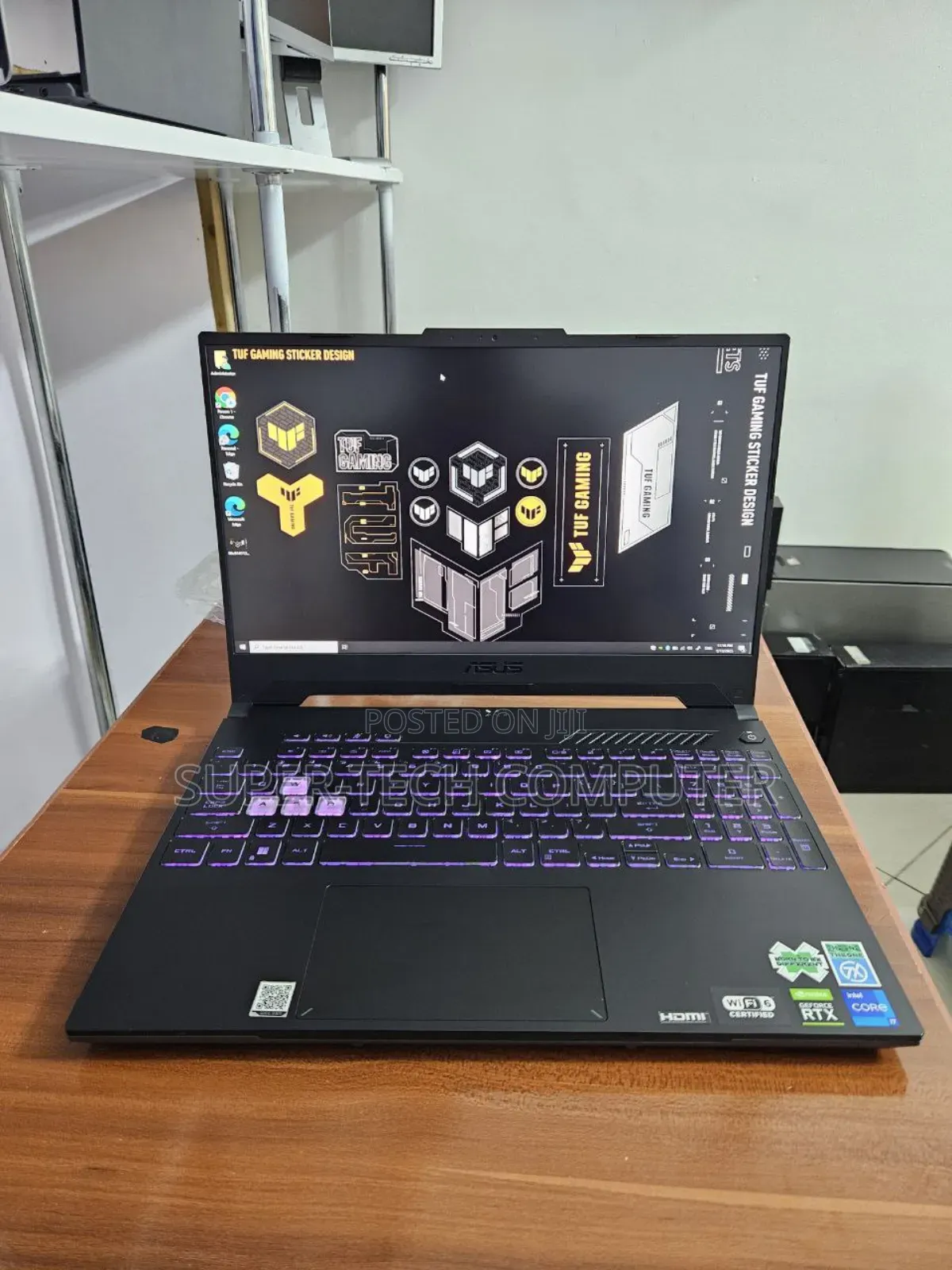 New Laptop Asus TUF Gaming A15 16GB Intel Core I7 SSD 512GB