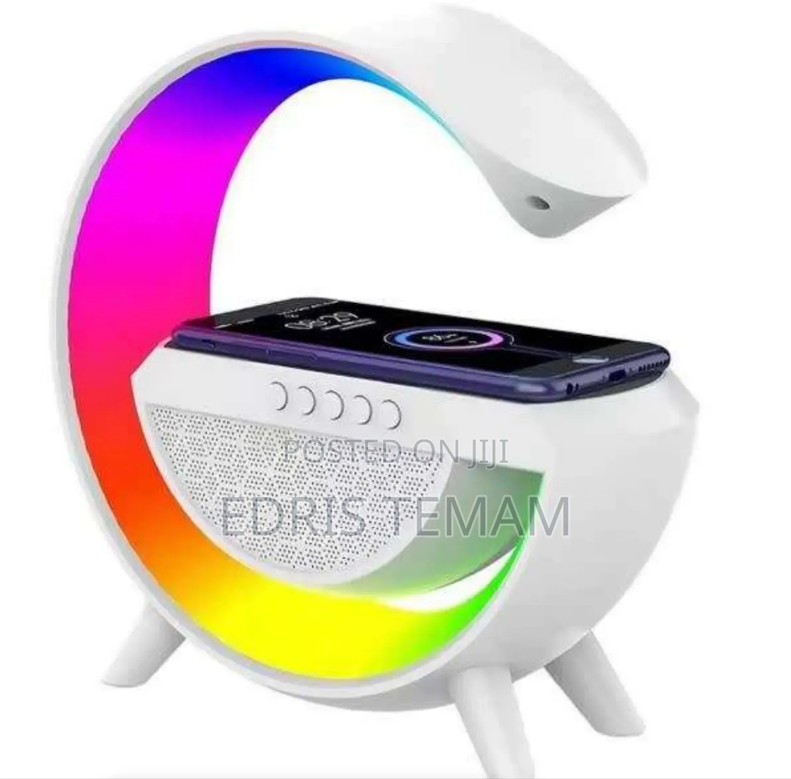 BT 2301 Wireless Charging Bluetooth Speaker With LED Lights