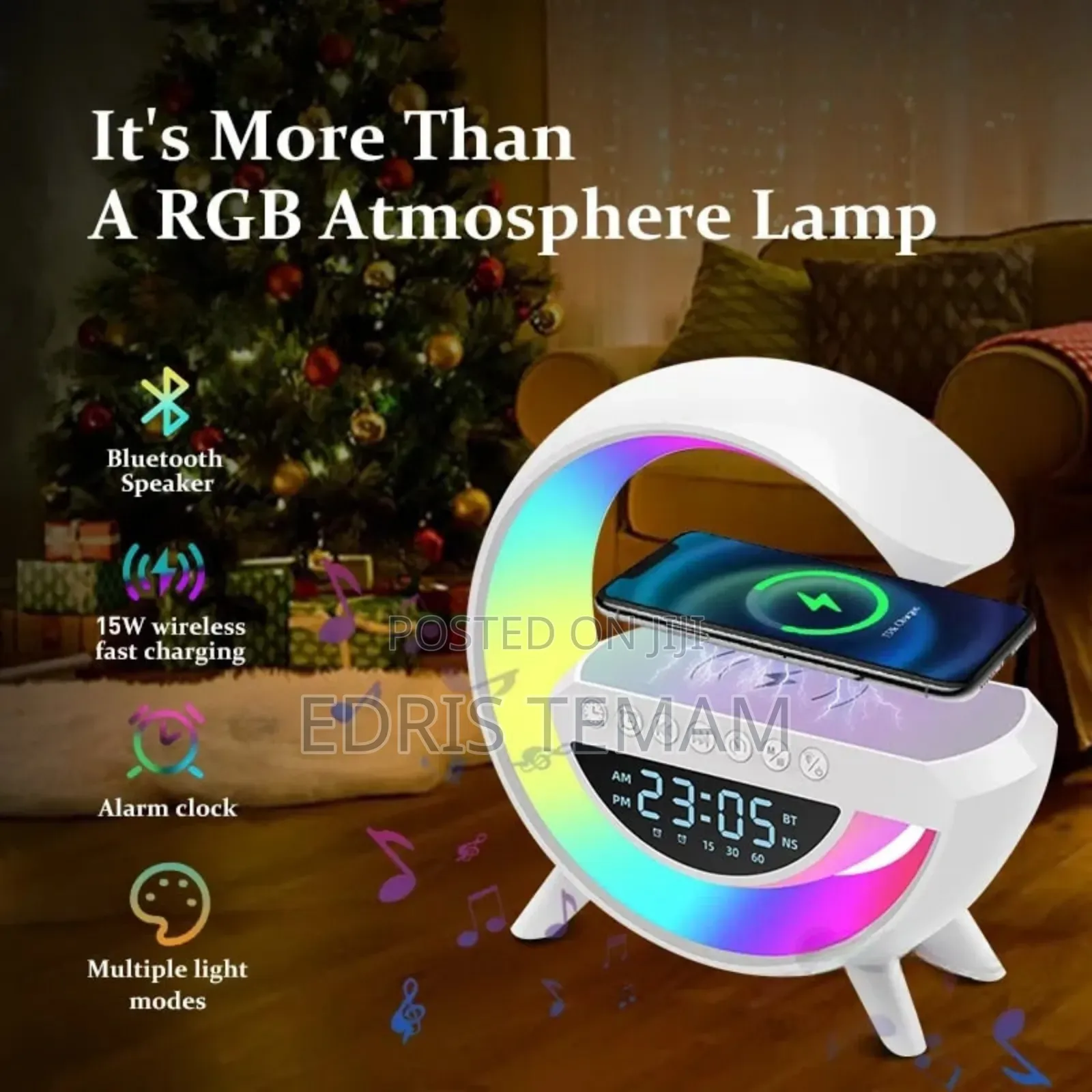 Stay Charged With the BT 2301 LED Wireless Speaker