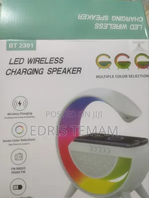 Photo - BT2301 LED Wireless Speaker: Wireless Sound and Charging One