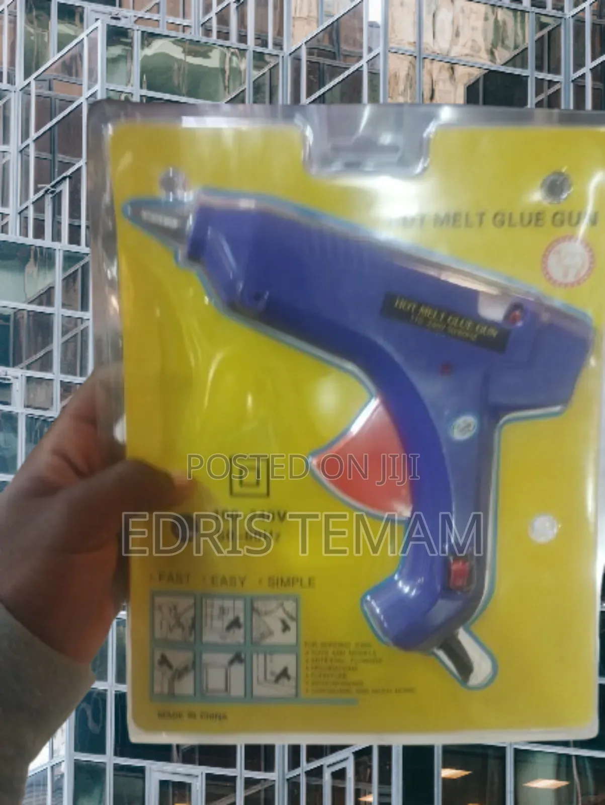 Fast Heating Hot Melt Glue Gun for House and Office Use