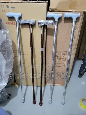 Photo - Folding Cane解walking Adjust 望mobile Auxiliary Non-Slip Cane