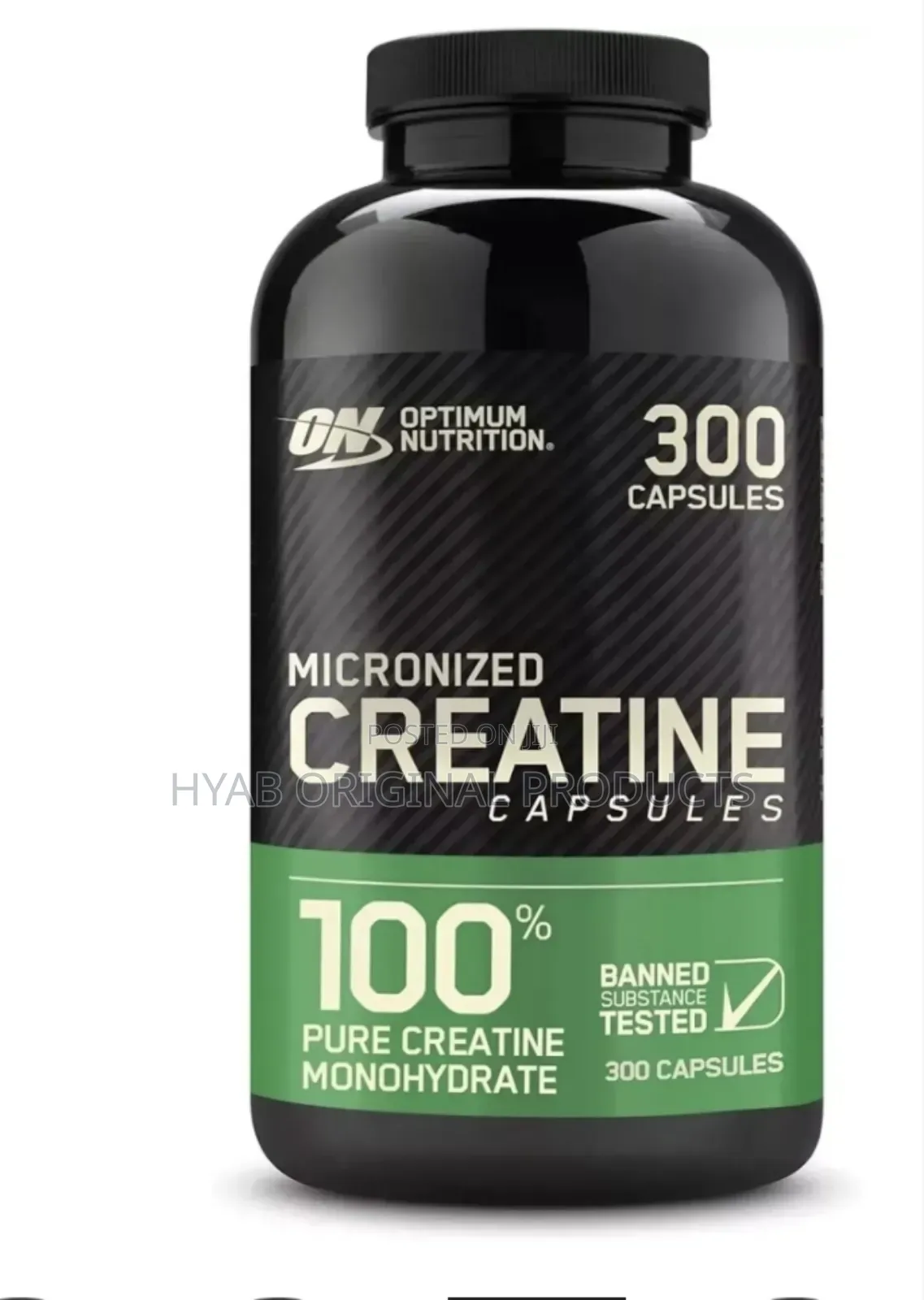 Micronized Creatine Monohydrate , 2500mg, 300 Capsules (