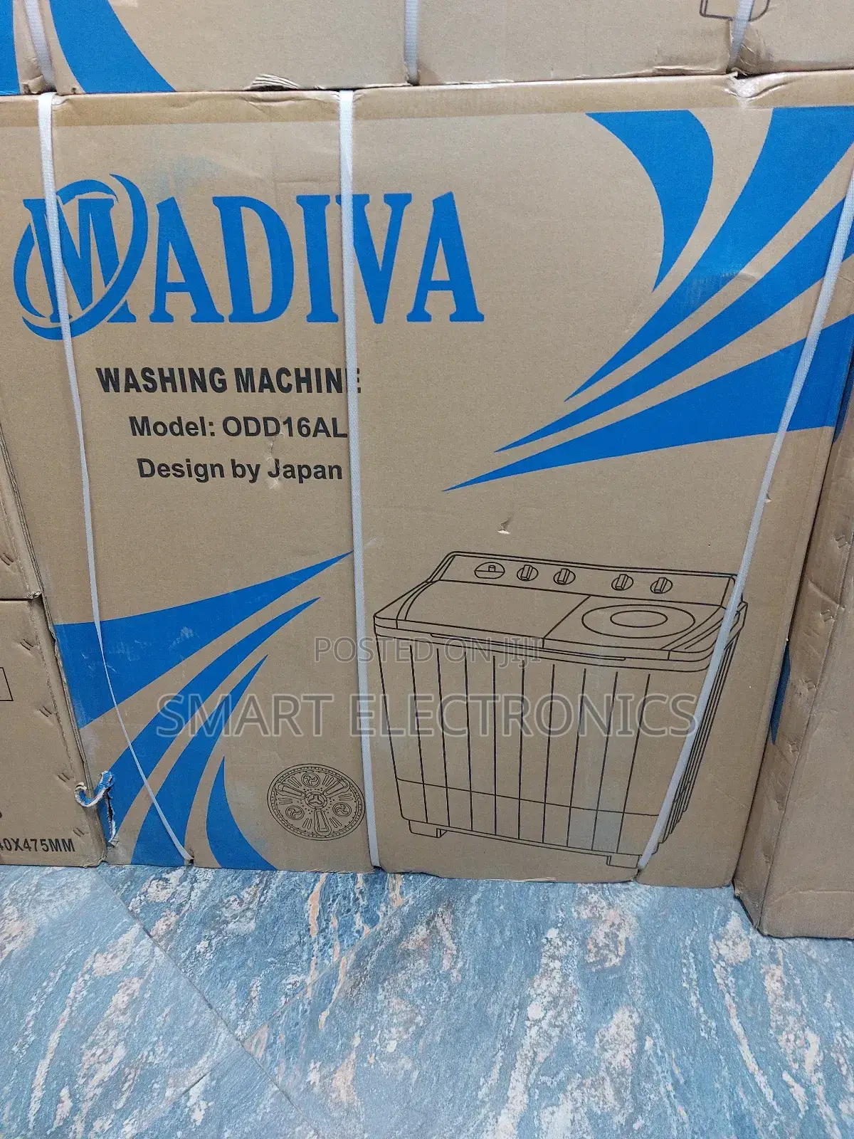 Madiva Washing Machine 16.Kg