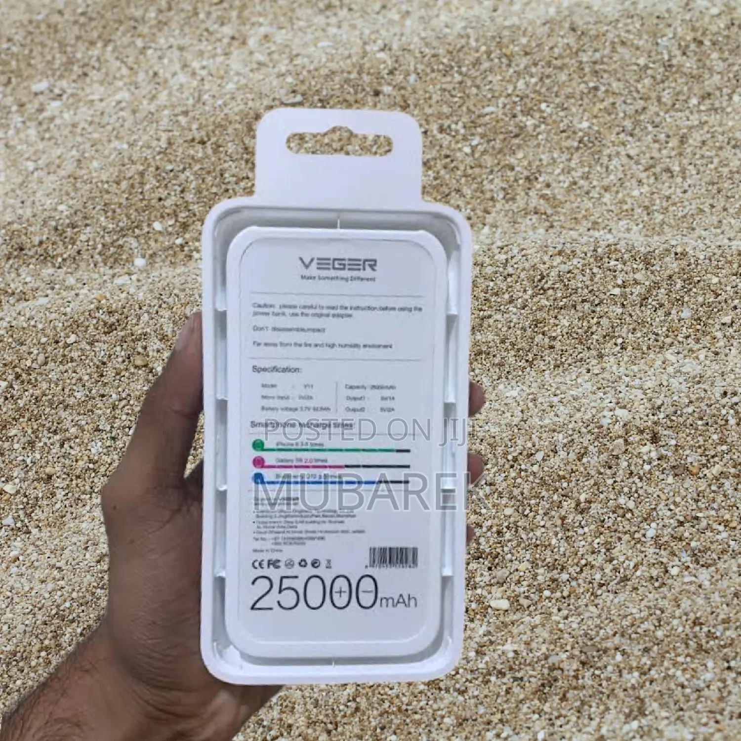 Veger 25000mah Resistant for Outdoor Adventures