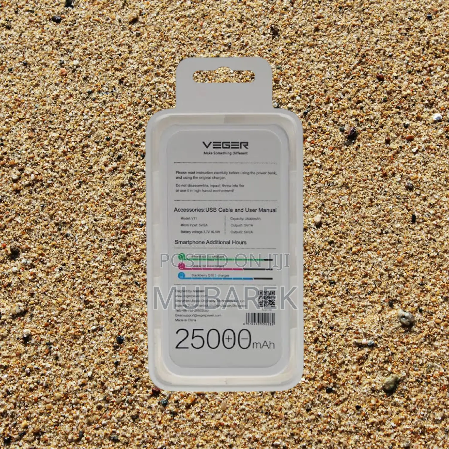 Veger 25000mah Resistant Durable and Reliable