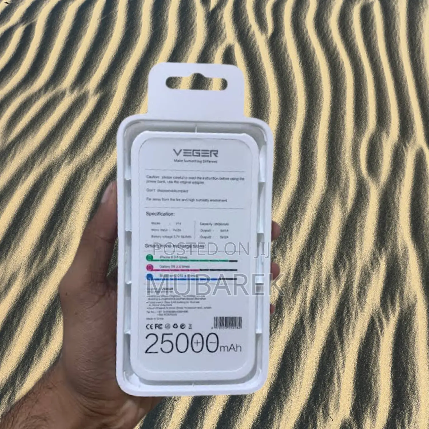 Veger 25000mah Resistant Lightweight and Compact