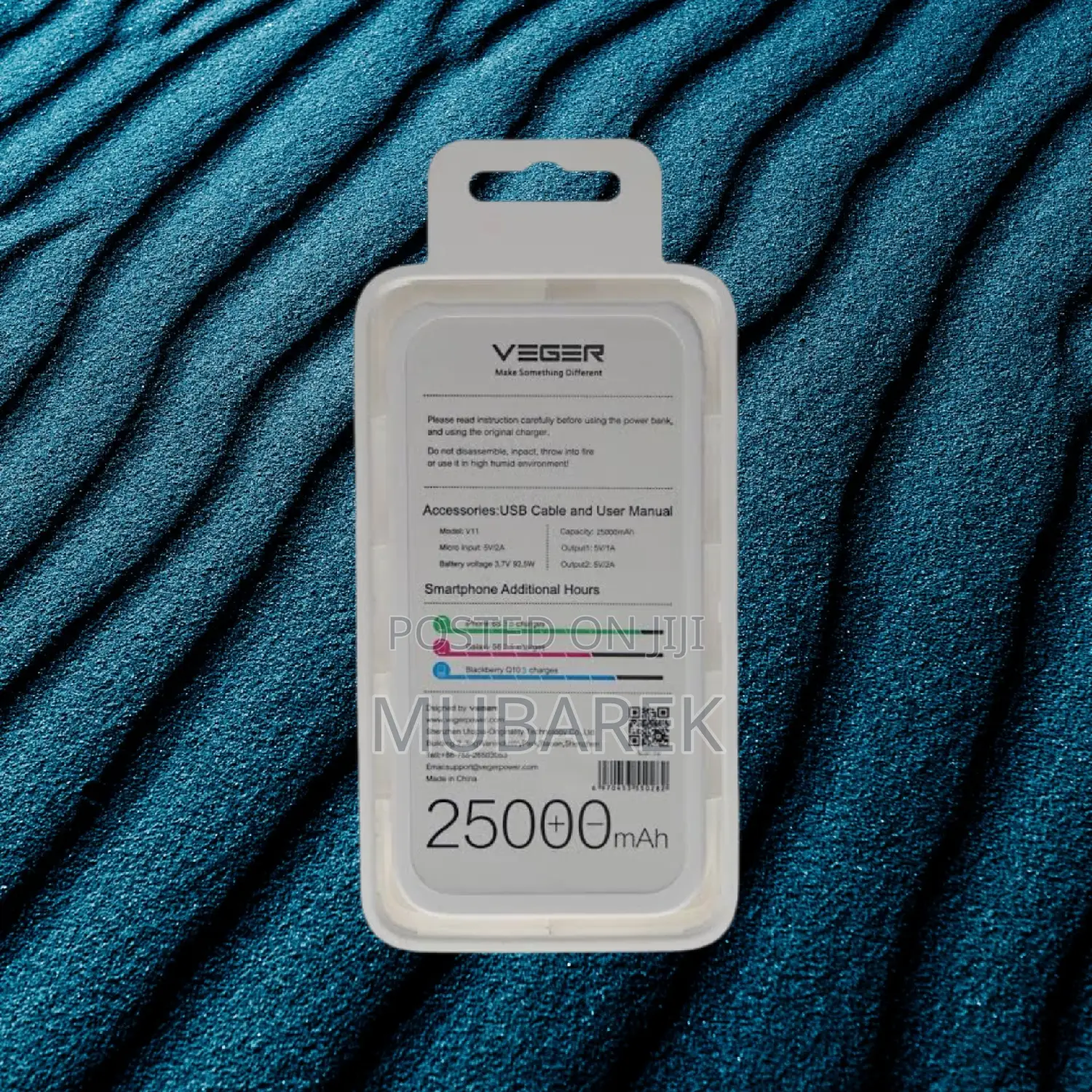 Veger 25000mah Resistant Multi-Device Compatibility