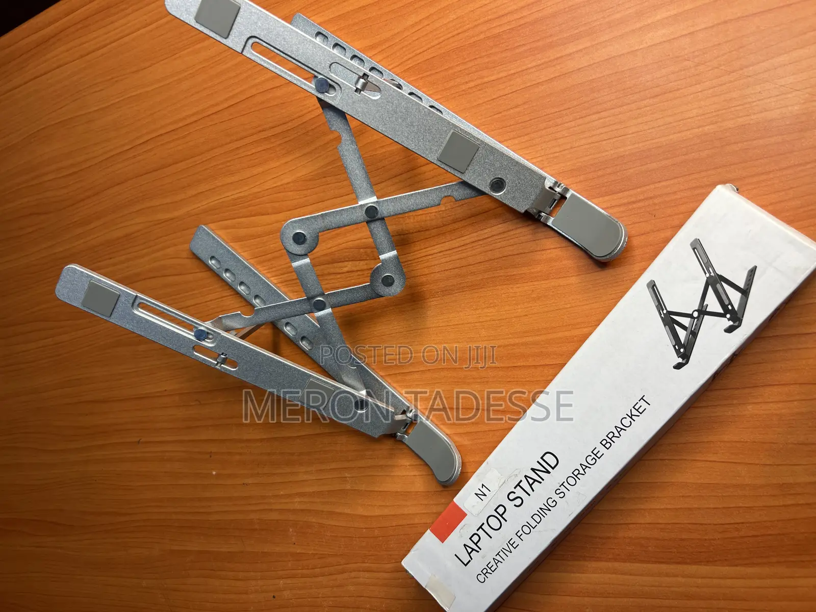 የብረት የላፕቶፕ ማስቀመጫ Steel Laptop Stand