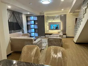 Furnished 4bdrm Apartment in Bole for rent