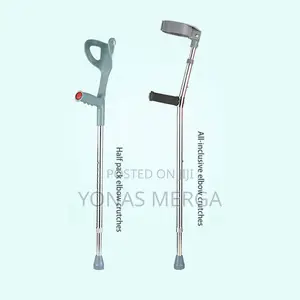 Photo - Underarm or Axillary Crutches ክራንች+Extend Up to Armpit Area