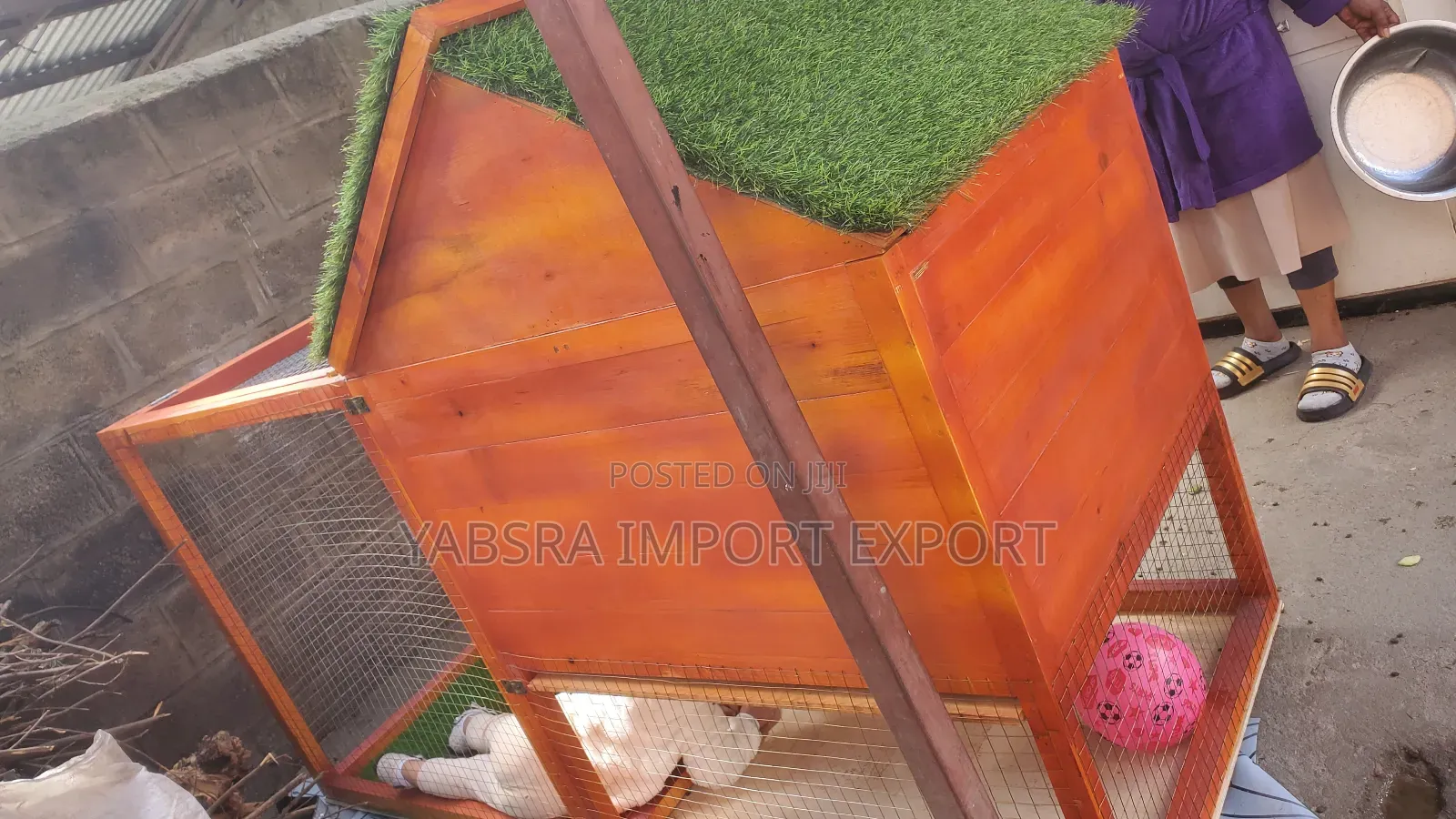 Rabbit Chicken Any Small Animal House With Playing Areas