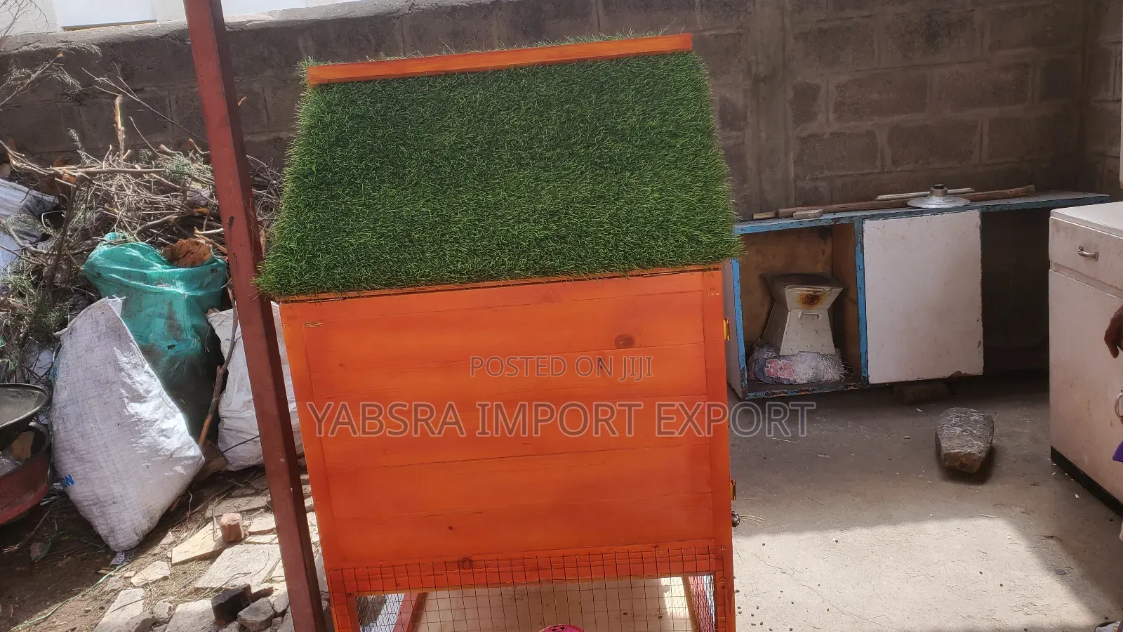 Rabbit Chicken Any Small Animal House With Playing Areas