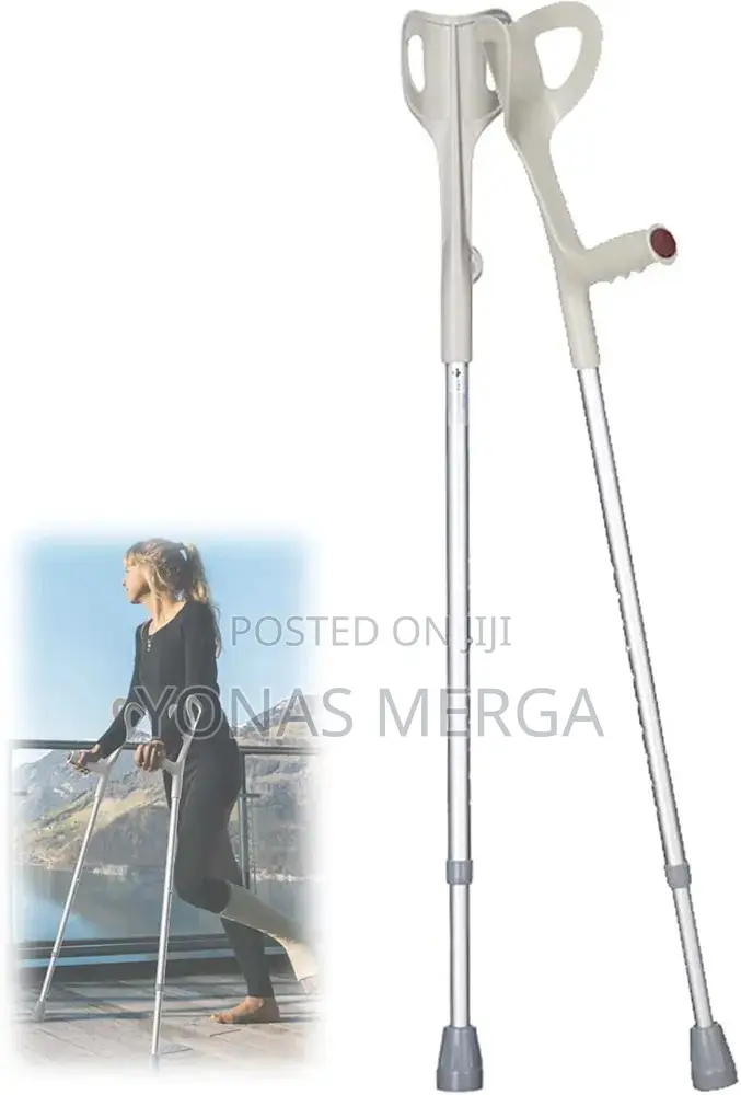 Crutches鬱walking Stick Crutch Retractable Anti-Skid Walking