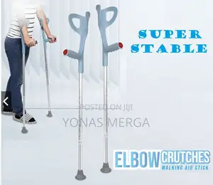 Photo - Elbow Crutches師crutches強foldable Easy Sre, Easy Carry