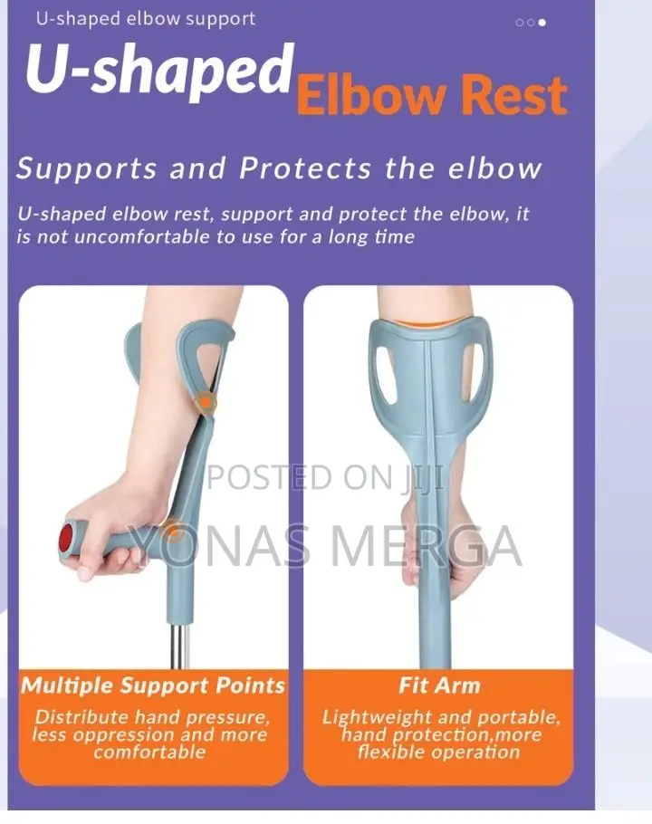 Crutches兕sepborn Elbow Crutches Walking Stick Disable Person