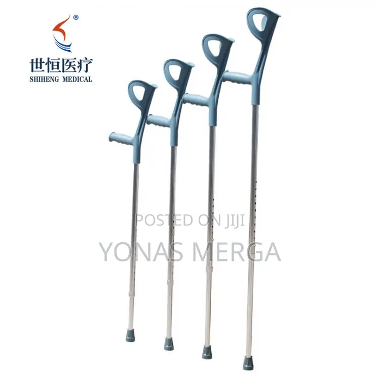 Crutches for Adults Adjustable瓤stick Lightweight Arm Present