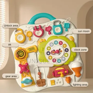 12-in-1 Exploration Busy Board Montessori Toy, +12 Months