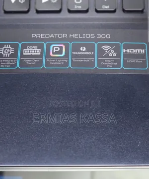 New Laptop Acer Predator Helios 300 16GB Intel Core I9 SSD 1T