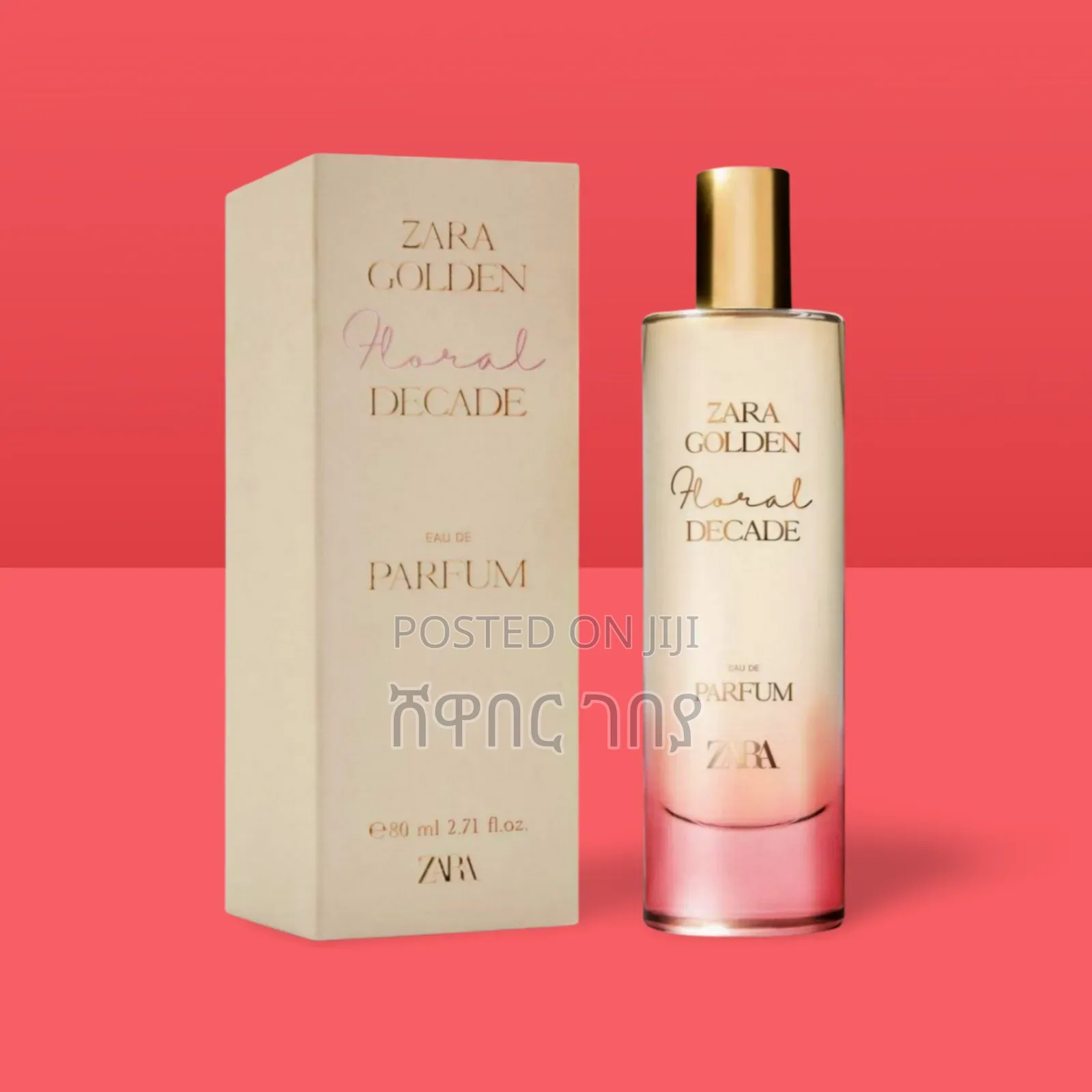 Zara Golden Floral Decade Edp 80 Ml (2.72 Fl. Oz)