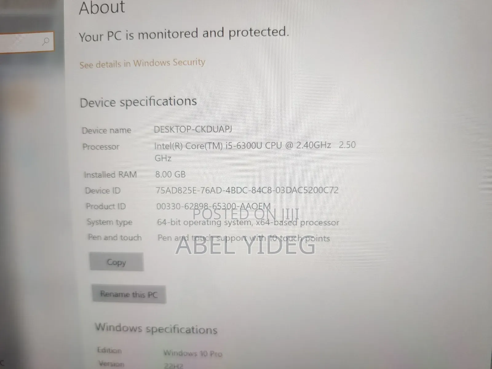New Laptop Microsoft Surface 8GB Intel Core I5 SSD 128GB