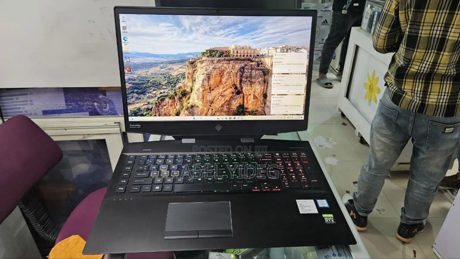 New Laptop HP Omen X 17t 16GB Intel Core I7 SSD 1T