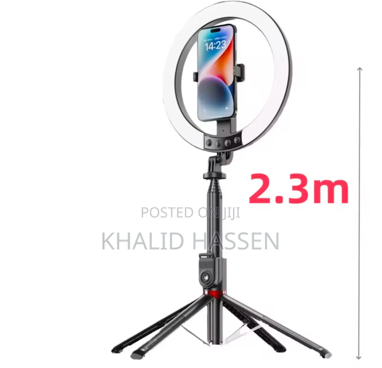 RING LIGHT 10inch Rotate 360° 2.3m