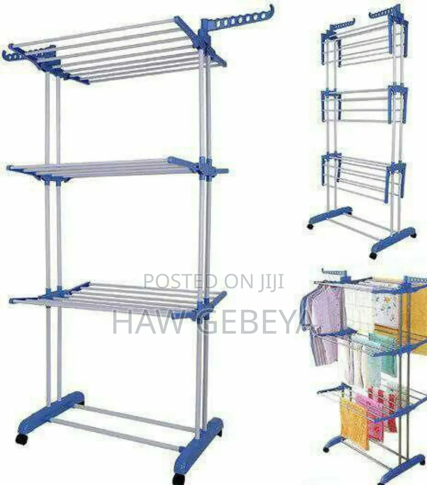 Three Layer Cloth Drying Stand