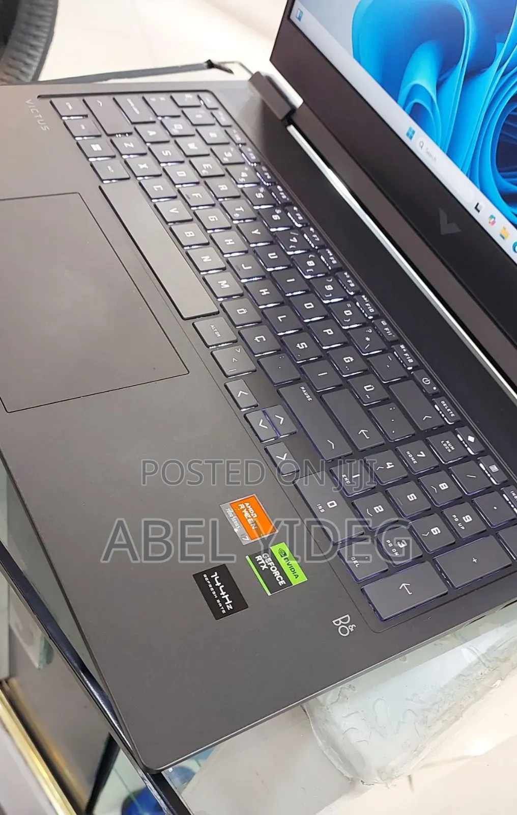 New Laptop HP Victus 16 16GB AMD Ryzen 7 SSD 1T