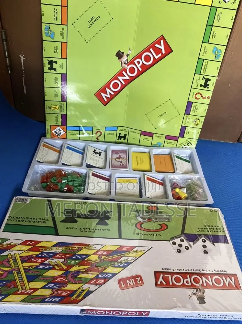 በrich Dad Poor Dad መፅሀፍ የምታውቁትን Monopoly ጨዋታ
