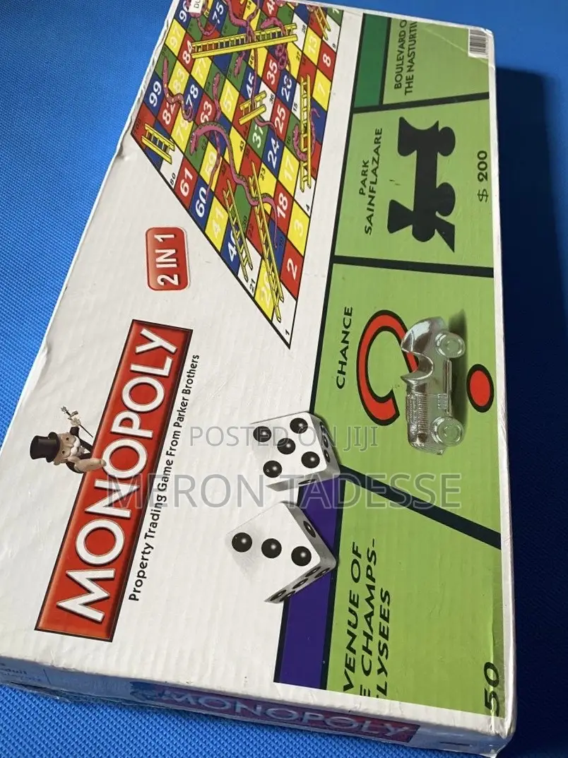 በrich Dad Poor Dad መፅሀፍ የምታውቁትን Monopoly ጨዋታ
