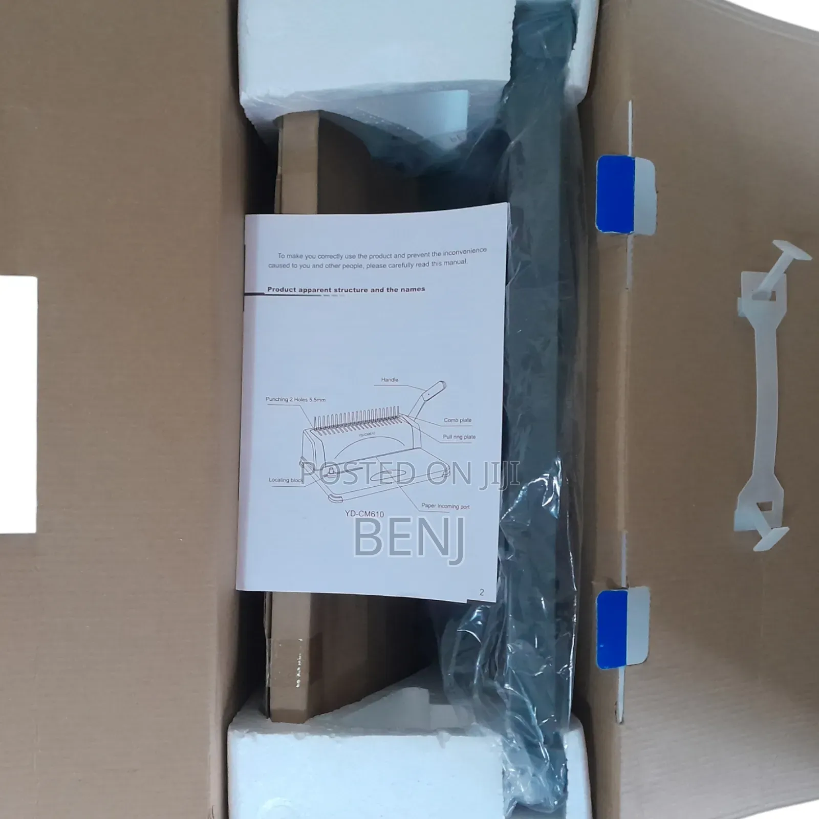 Binding Machine Upto 450 A4 Paper | YD-CM610