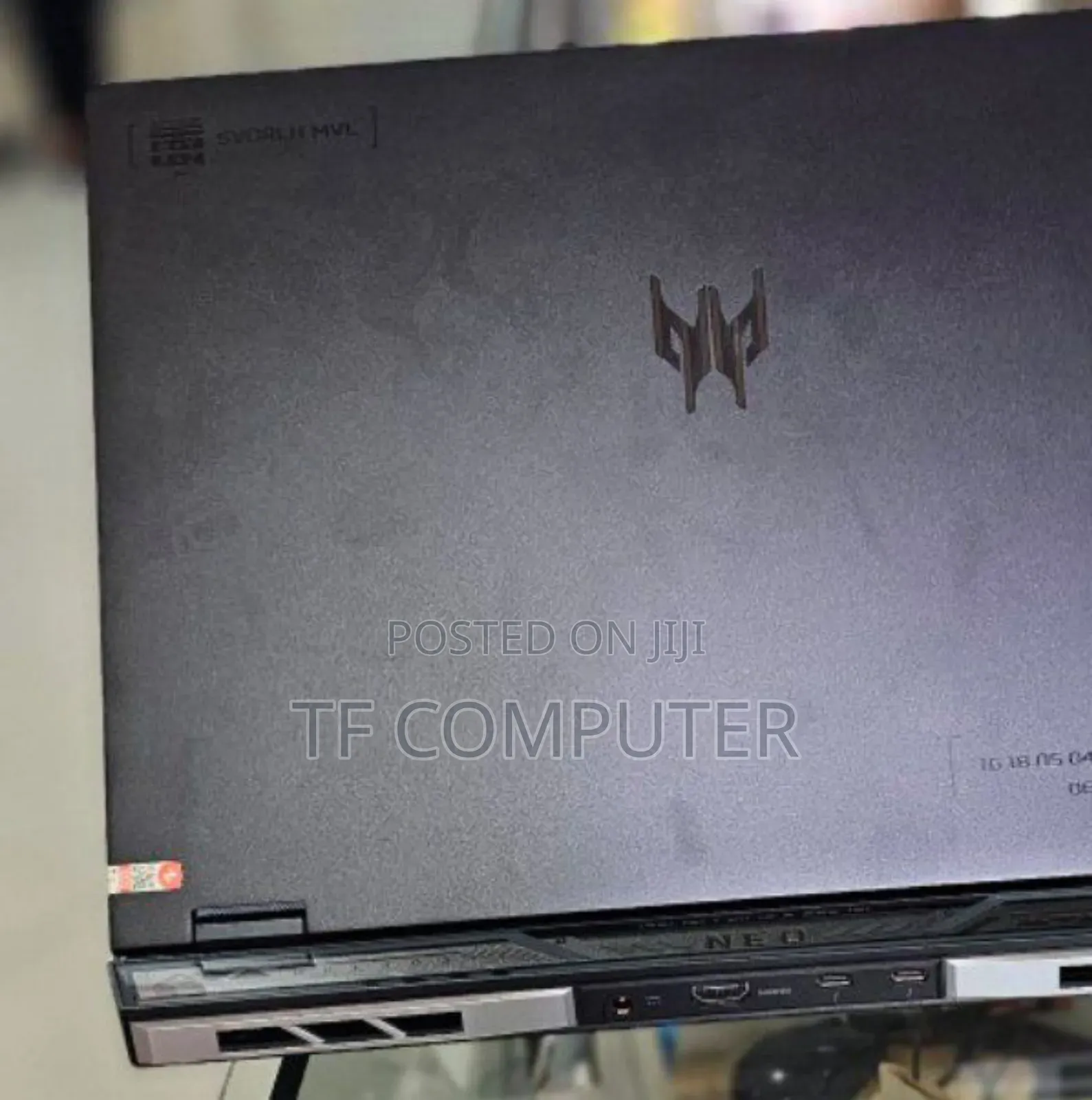 New Laptop Acer Predator Helios 300 16GB Intel Core I9 SSD 1T