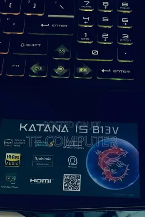 New Laptop MSI Katana 15 16GB Intel Core I7 SSD 1T