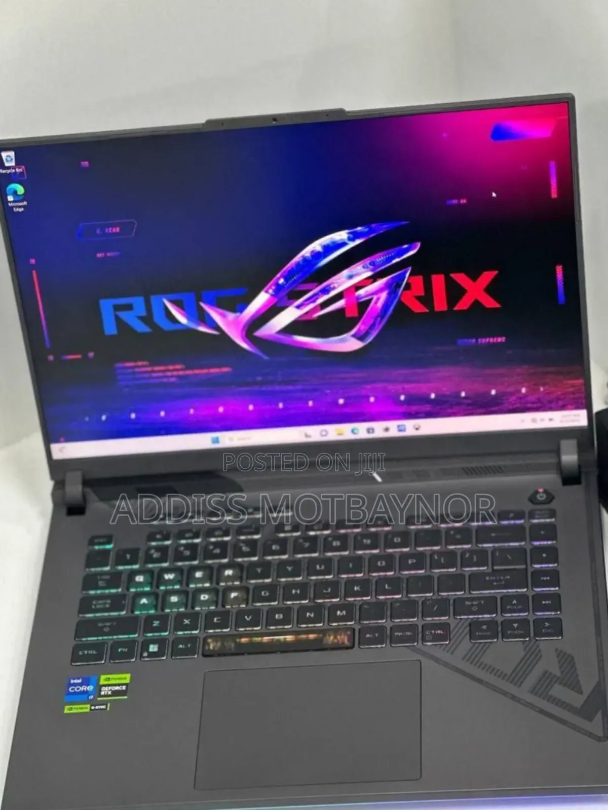 New Laptop Asus ROG Strix G15 16GB Intel Core I7 SSD 512GB