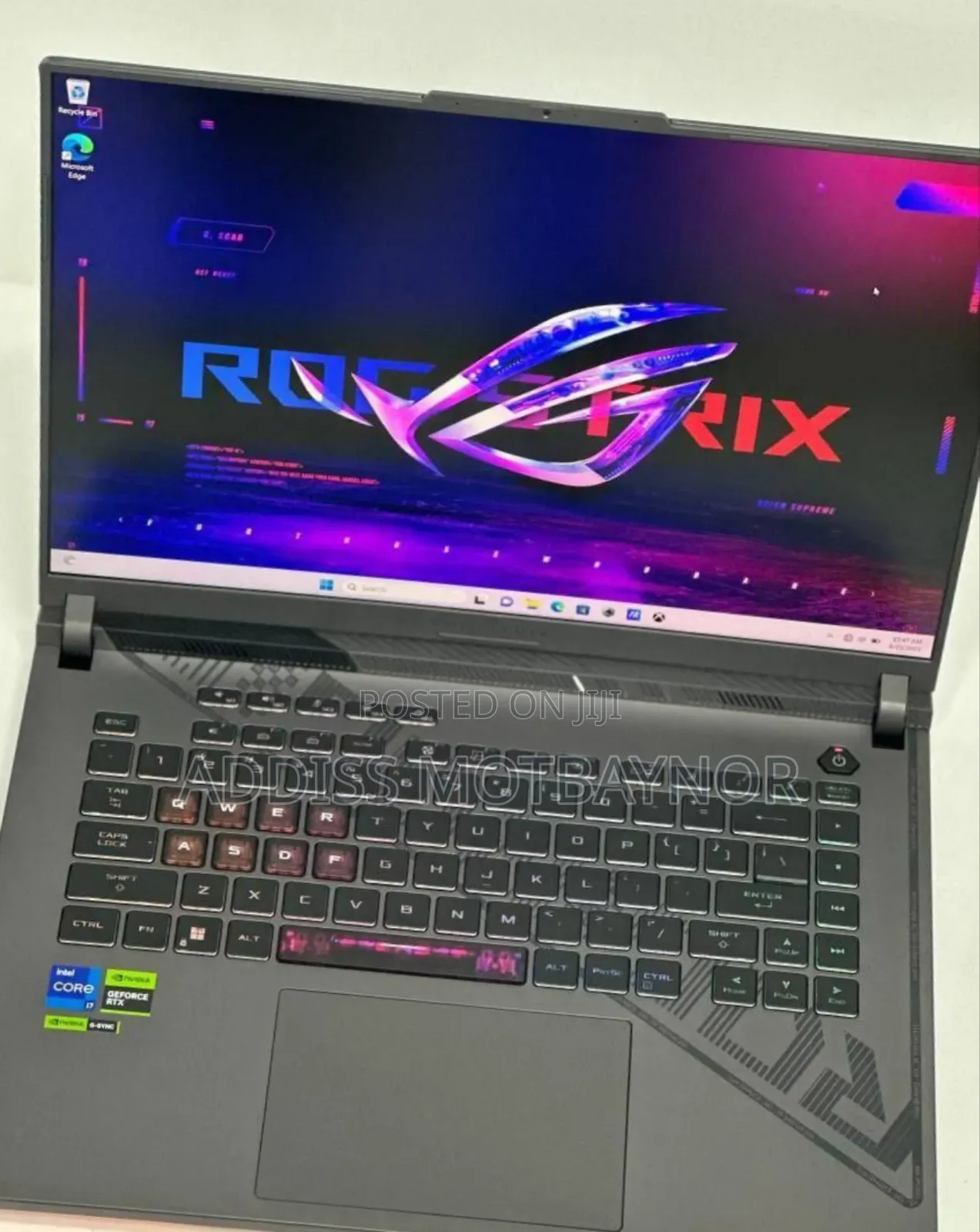 New Laptop Asus ROG Strix G15 16GB Intel Core I7 SSD 512GB