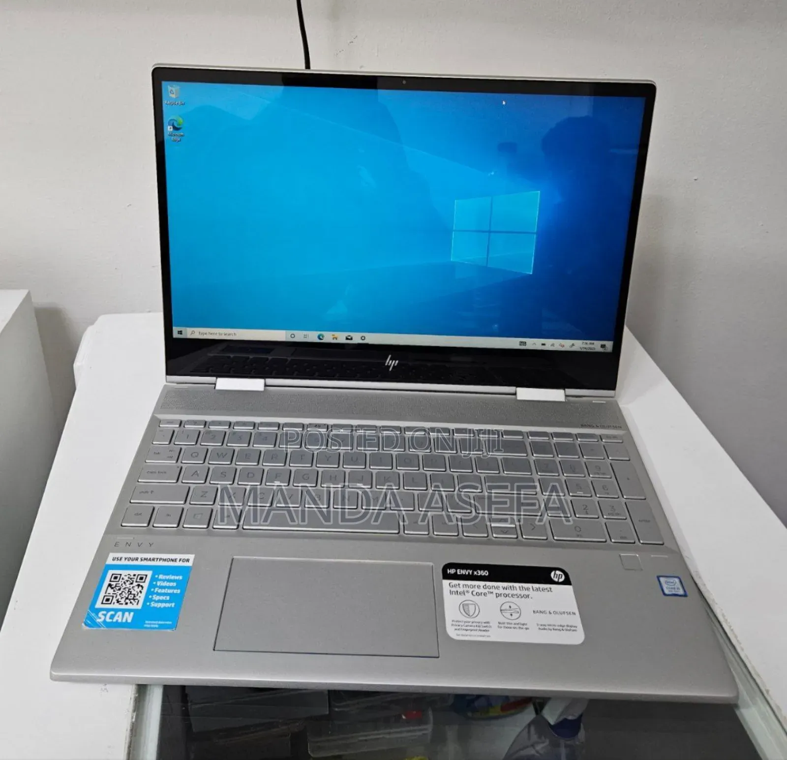 New Laptop HP Envy X360 8GB Intel Core I5 SSD 512GB
