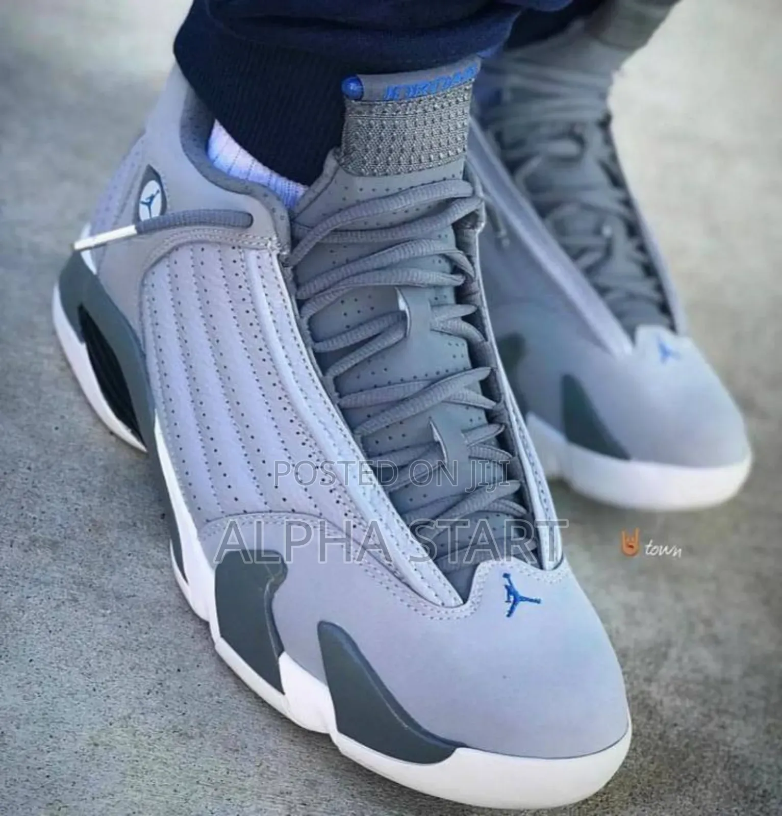 Air Jordan 14 Retro ‘Wolf Grey’ Shoes 