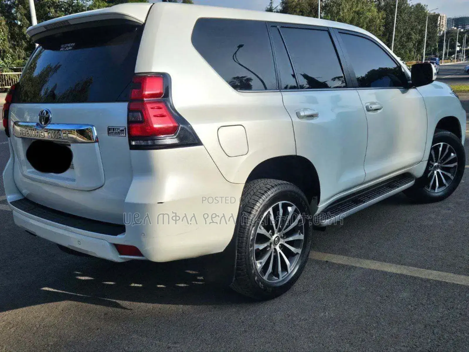 Toyota Land Cruiser Prado 2021 White