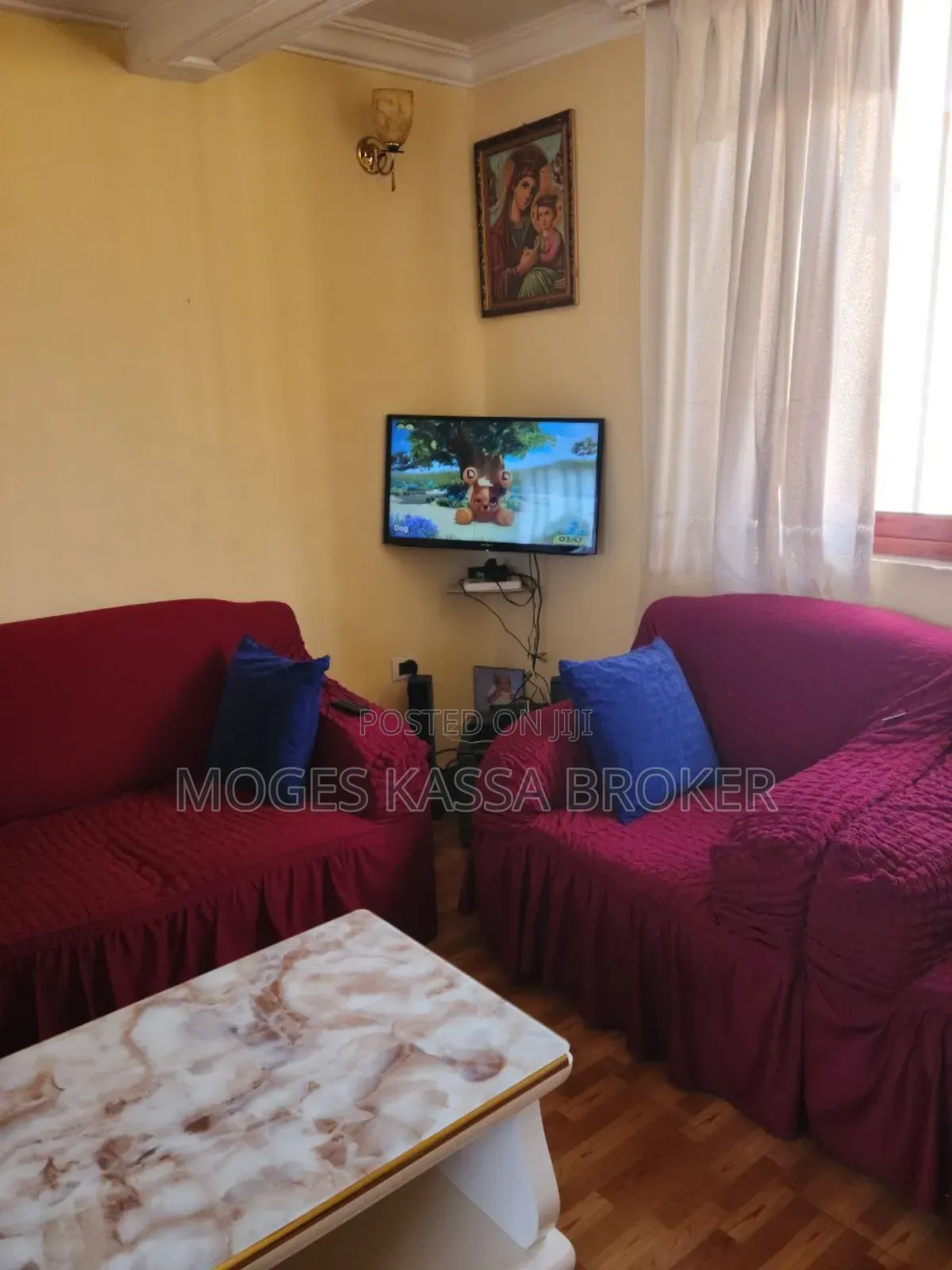 Furnished 1bdrm Condo in አያት 5, Yeka for sale