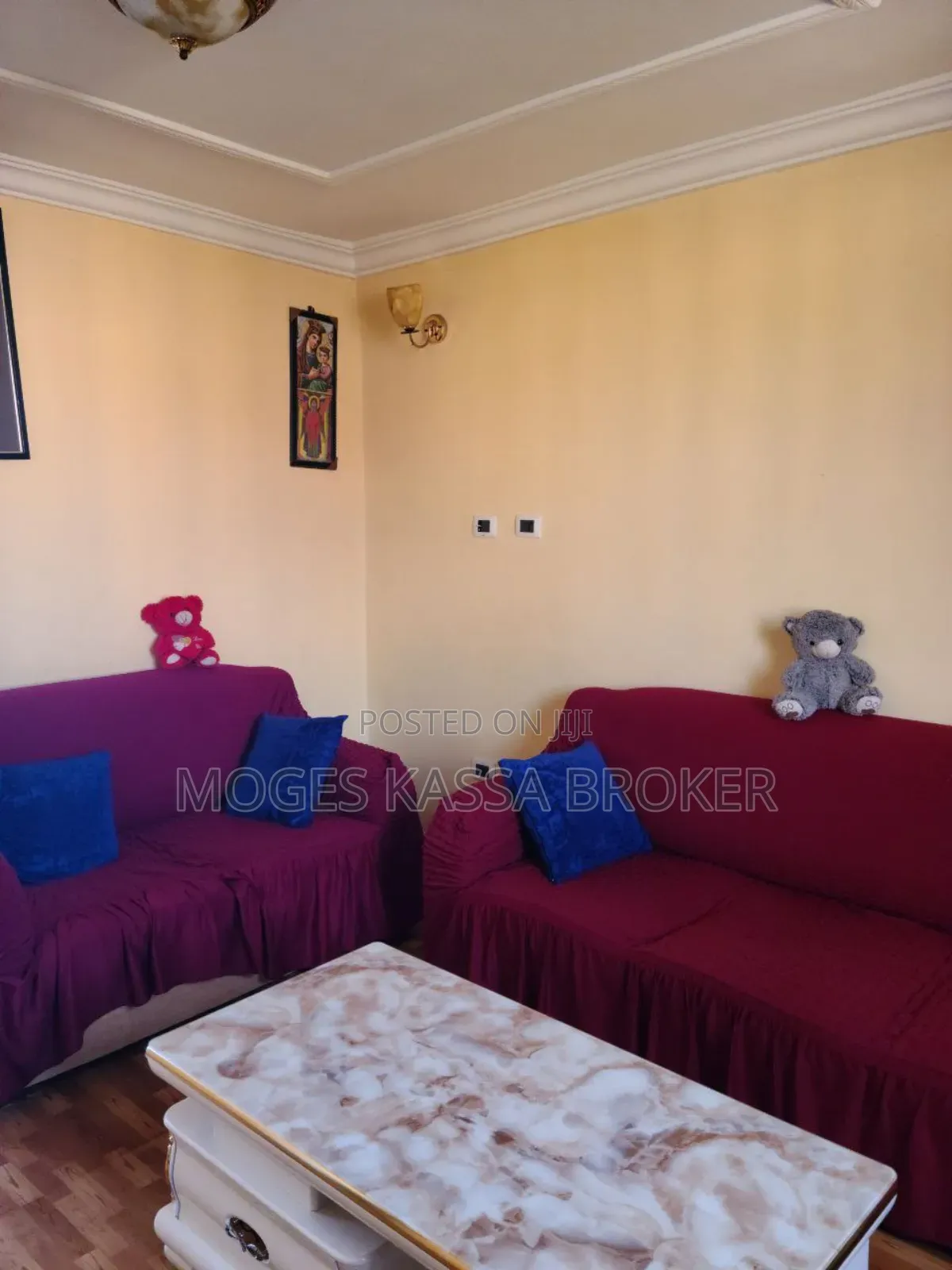Furnished 1bdrm Condo in አያት 5, Yeka for sale