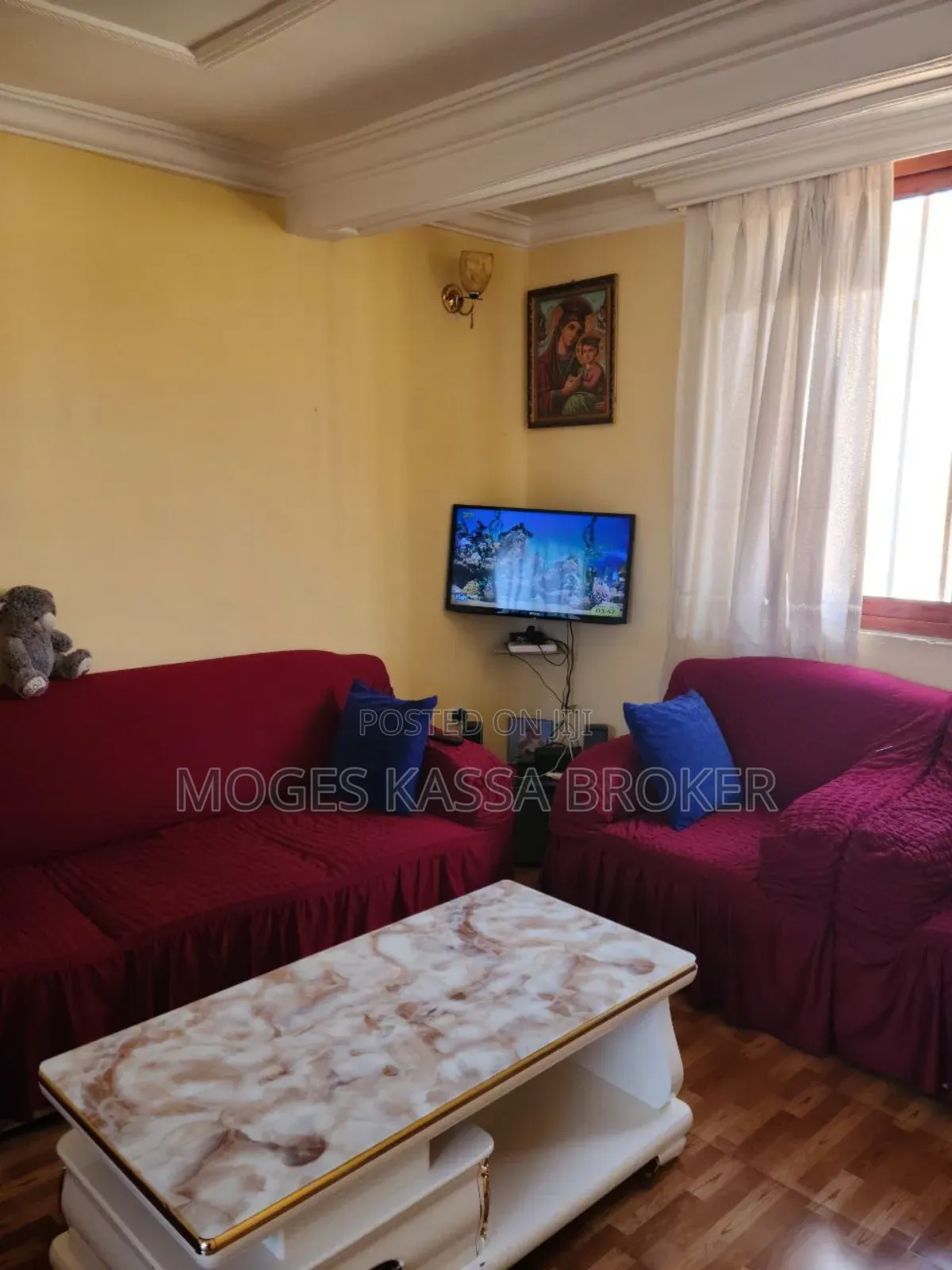 Furnished 1bdrm Condo in አያት 5, Yeka for sale