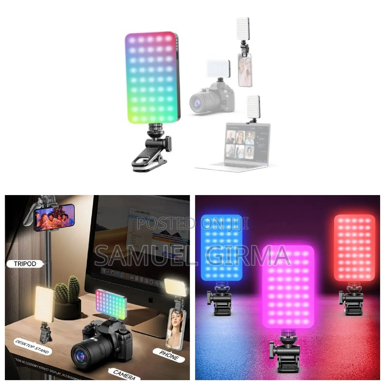 Portable RGB LED Fill Light Offers A Powerful